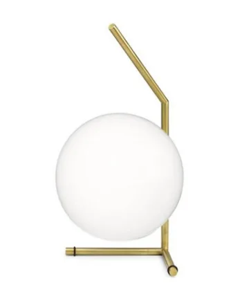 Light Low Bordlampe Messing