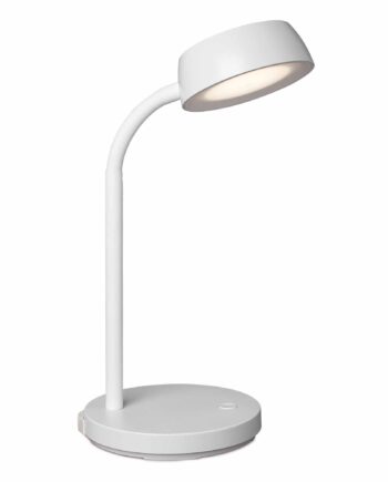 Lille Led Bordlampe Hvid Maulabby