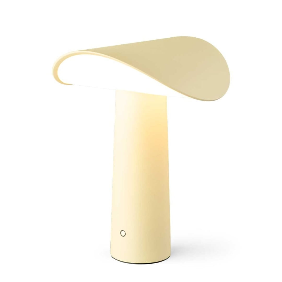 Lium Transportabel Bordlampe Lysegul Gejst