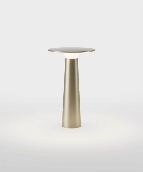 Lix Batterilampe Bordlampe True Gold