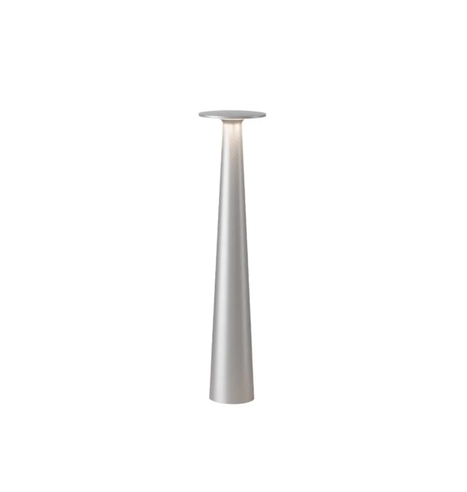 Lix Skinny Bordlampe Fra Ip44 Sølv