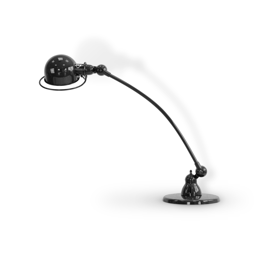 Loft C6000i Bordlampe Fra Jield Black Hammered Blank