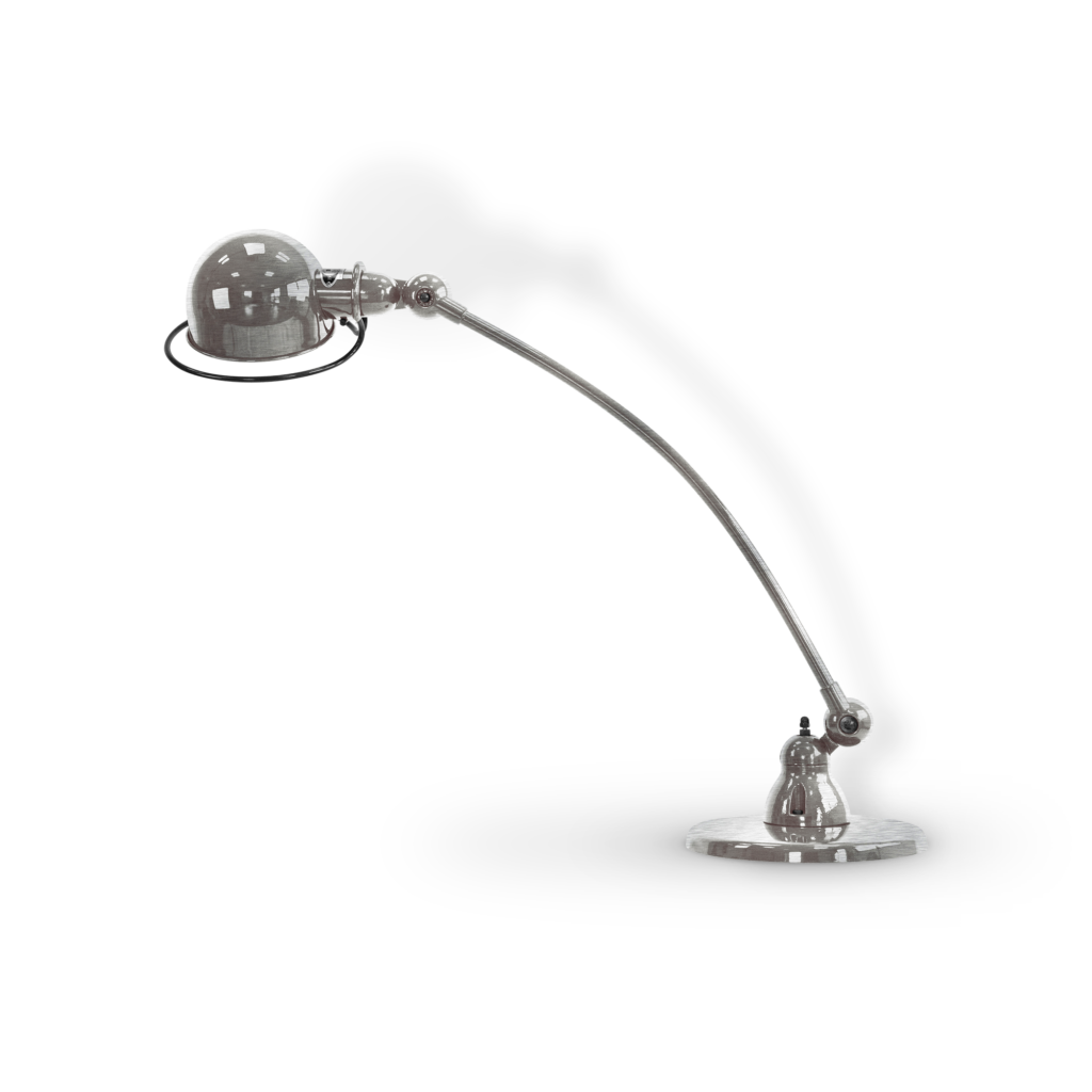 Loft C6000i Bordlampe Fra Jield Brushed Steel Blank
