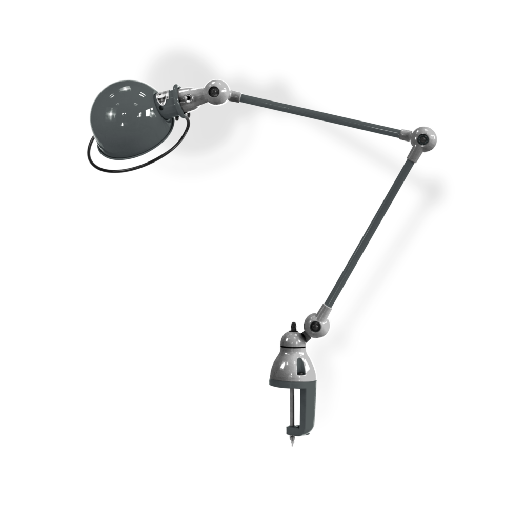 Loft D4040i Bordlampe Klemme Fra Jield Granite Grey Blank Poleret