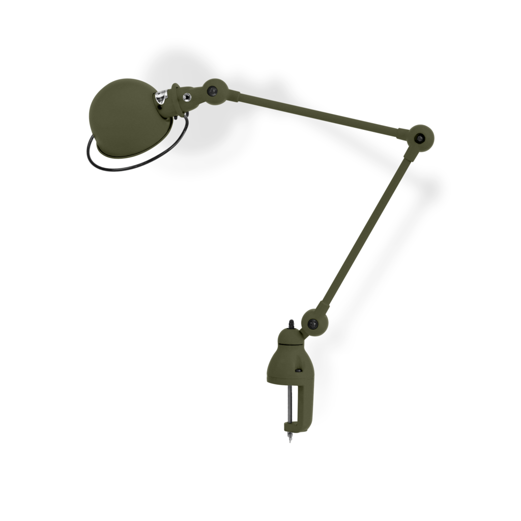 Loft D4040i Bordlampe Klemme Fra Jield Olive Green Mat