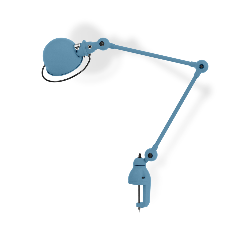 Loft D4040i Bordlampe Klemme Fra Jield Pastel Blue Mat