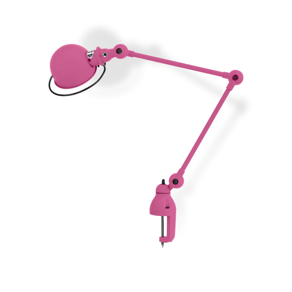 Loft D4040i Bordlampe Klemme Fra Jield Pink Mat