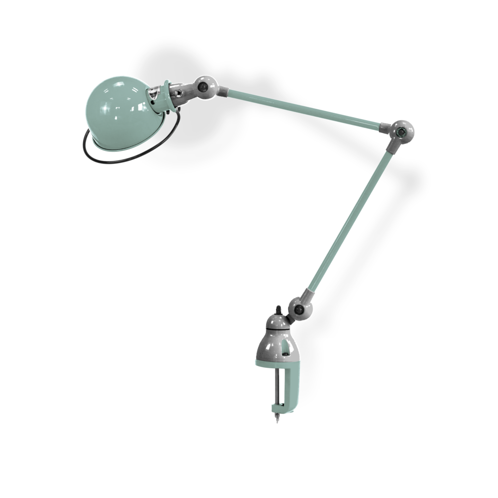 Loft D4040i Bordlampe Klemme Fra Jield Vespa Green Blank Poleret