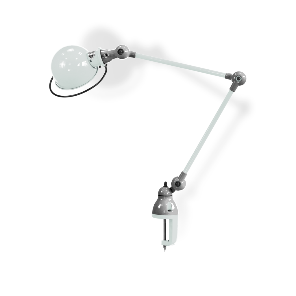 Loft D4040i Bordlampe Klemme Fra Jield White Blank Poleret