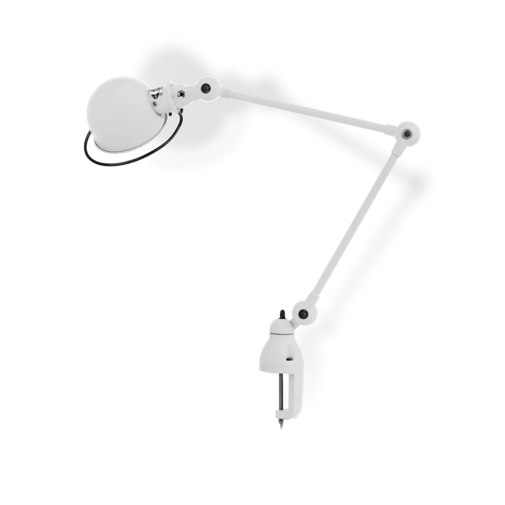Loft D4040i Bordlampe Klemme Fra Jield White Mat