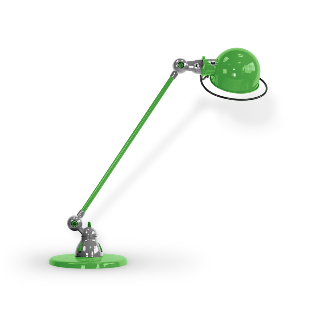 Loft D6000i Bordlampe Fra Jield Apple Green Blank Poleret