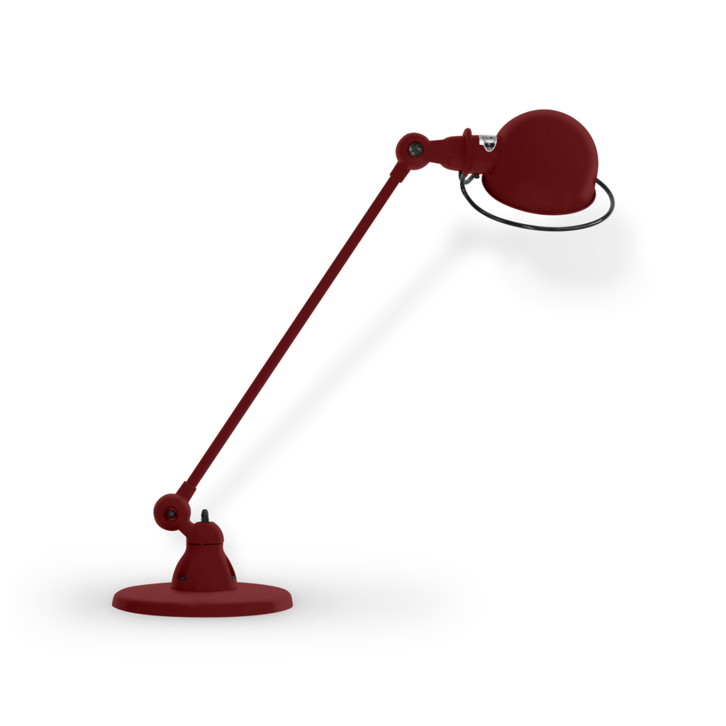 Loft D6000i Bordlampe Fra Jield Burgundy Mat