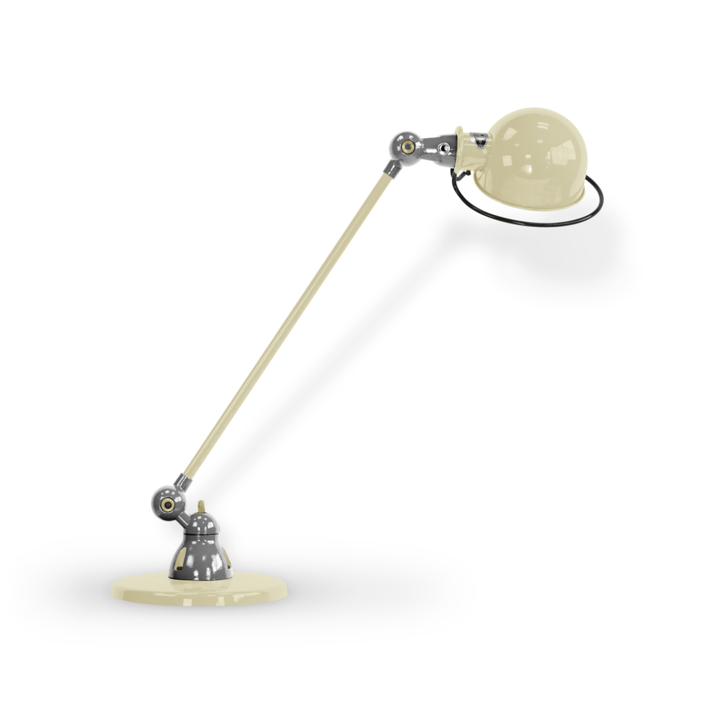 Loft D6000i Bordlampe Fra Jield Ivory Blank Poleret