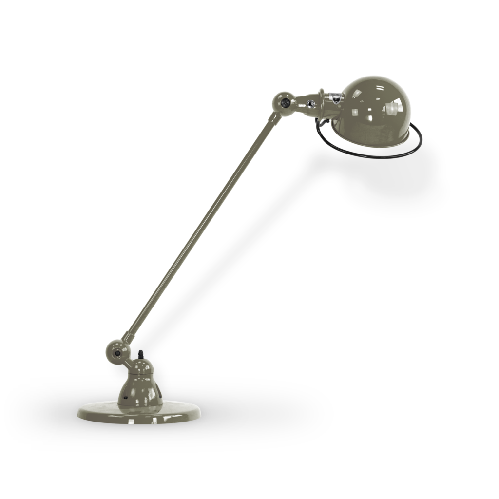 Loft D6000i Bordlampe Fra Jield Khaki Grey Blank