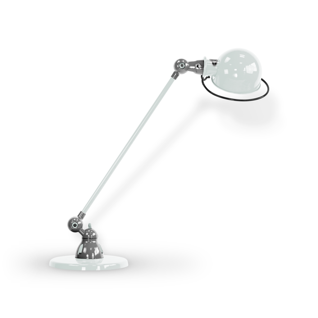 Loft D6000i Bordlampe Fra Jield White Blank Poleret