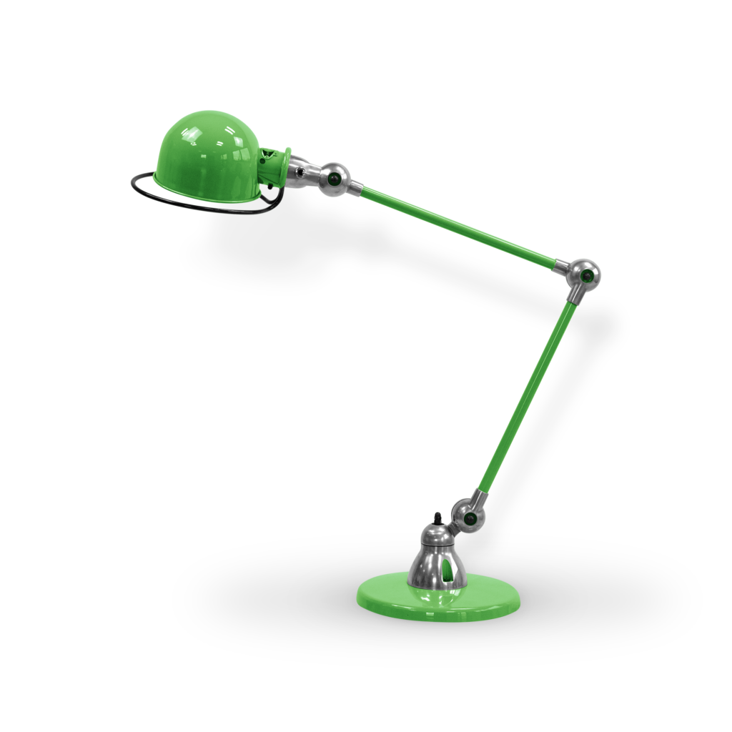 Loft D6440i Bordlampe Fra Jield Apple Green Blank Poleret