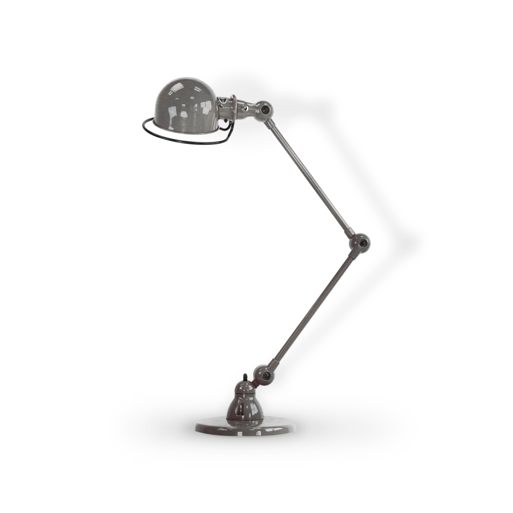 Loft D6440i Bordlampe Fra Jield Brushed Steel Blank