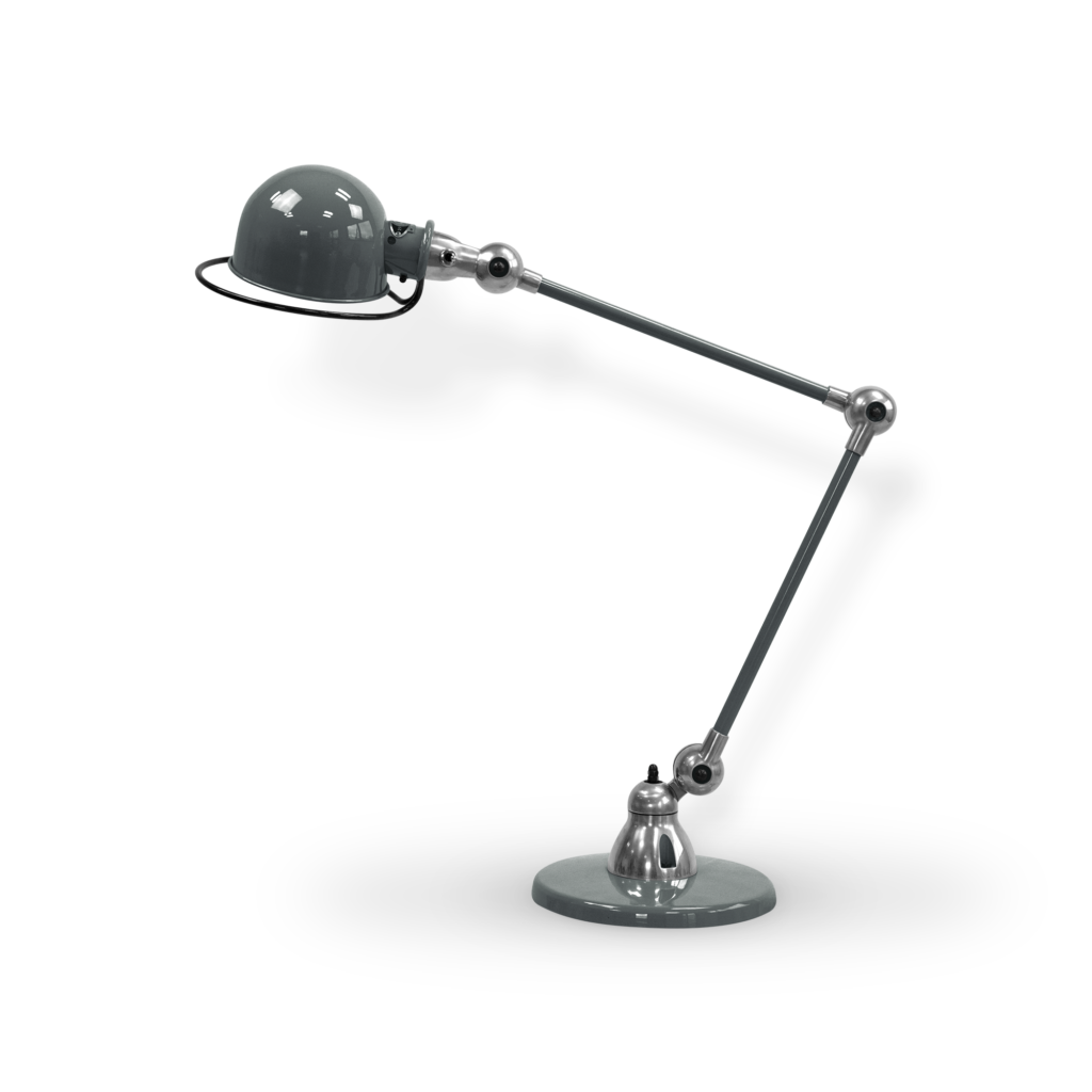 Loft D6440i Bordlampe Fra Jield Granite Grey Blank Poleret