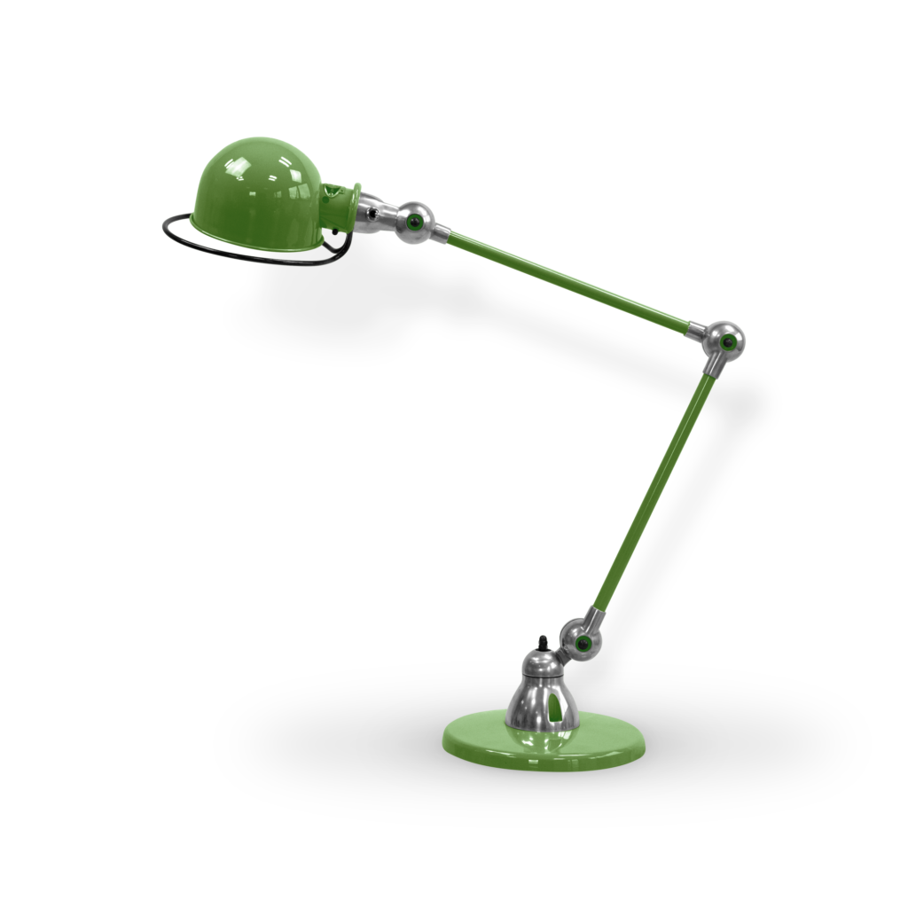 Loft D6440i Bordlampe Fra Jield Grass Green Blank Poleret