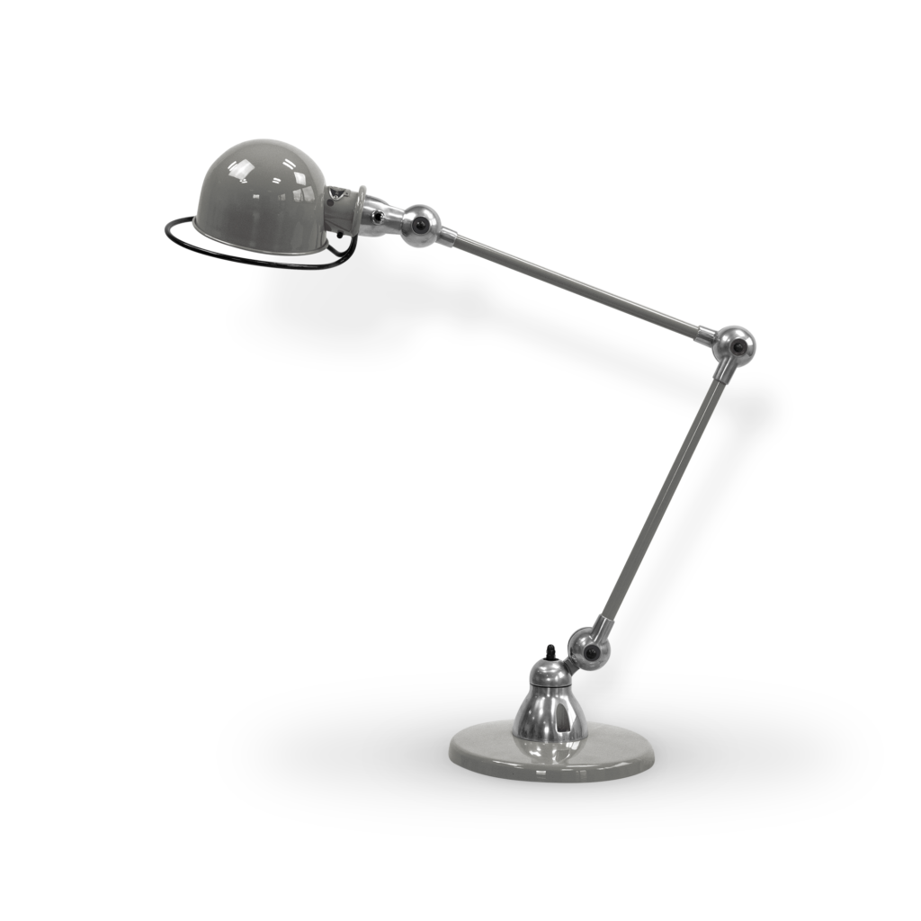 Loft D6440i Bordlampe Fra Jield Mouse Grey Blank Poleret