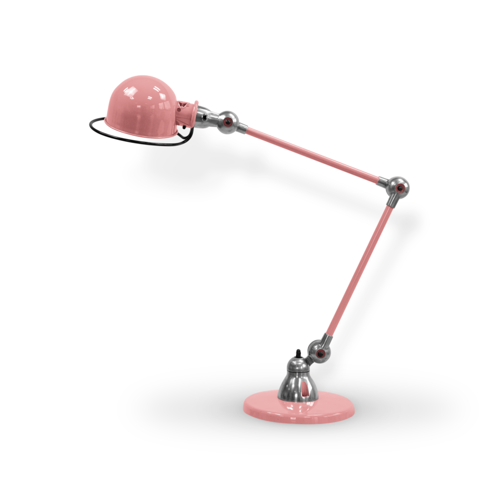 Loft D6440i Bordlampe Fra Jield Old Pink Blank Poleret