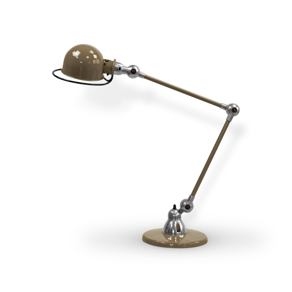 Loft D6440i Bordlampe Fra Jield Pearl Beige Blank Poleret