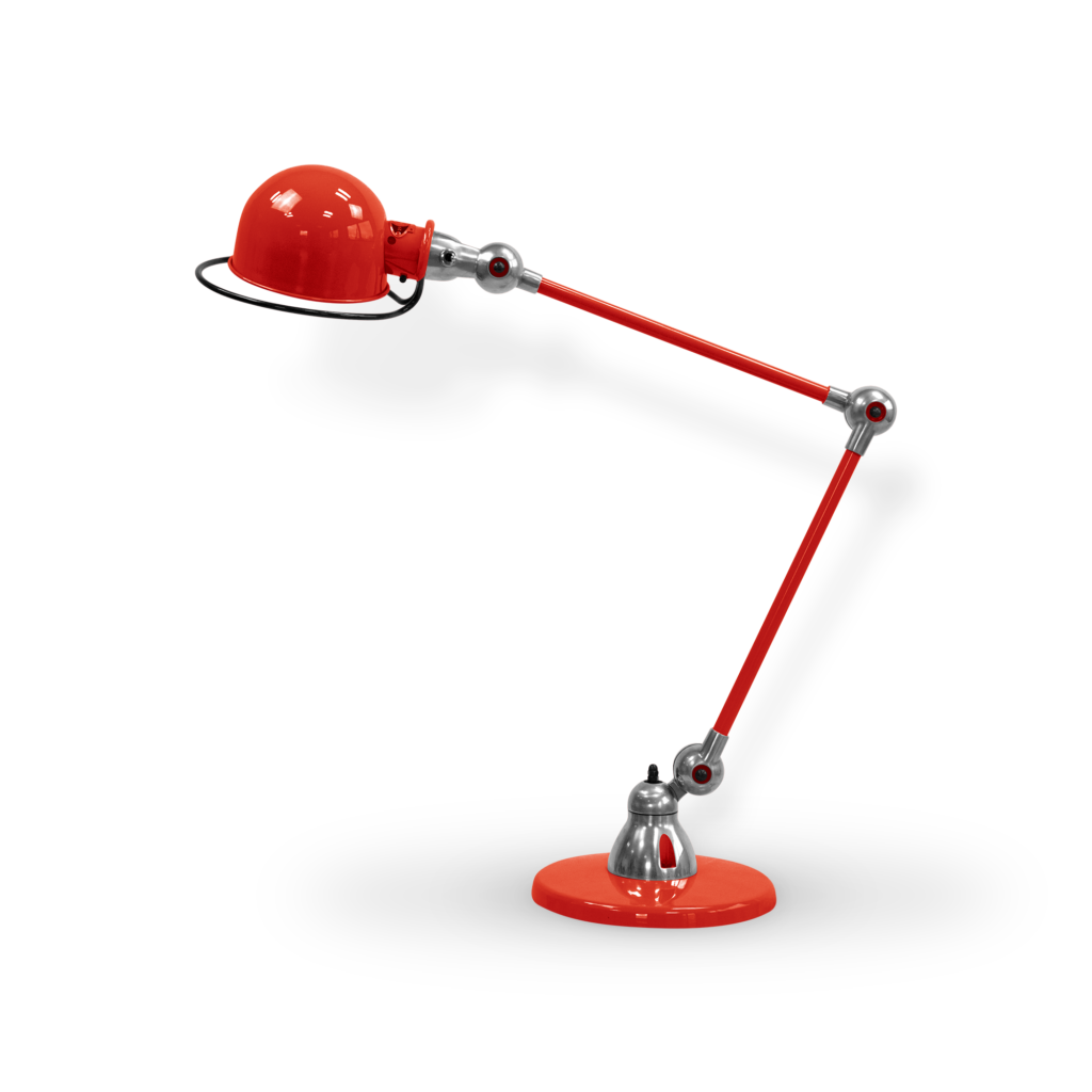 Loft D6440i Bordlampe Fra Jield Red Blank Poleret