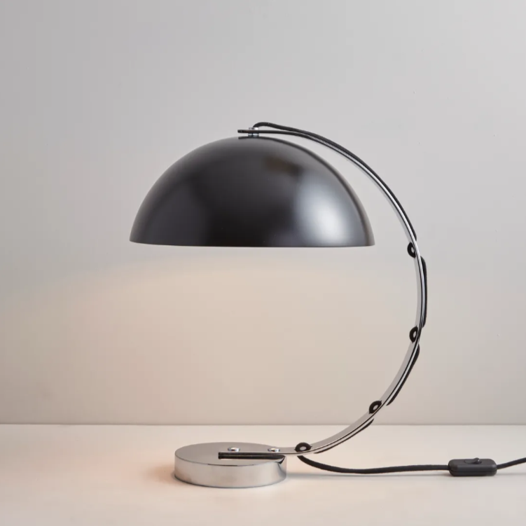 London Table Light Bordlampe Original Btc Sort Sort Stofledning