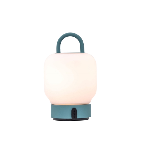 Loome Bordlampe Batterilampe Smoky Teal Blågrøn