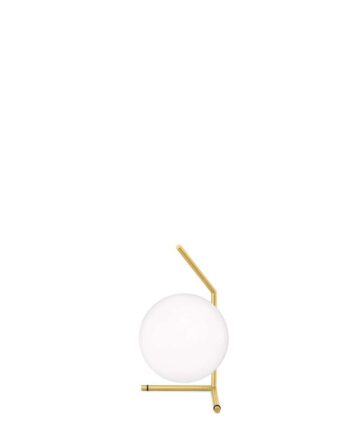 Low Bordlampe Messing Flos