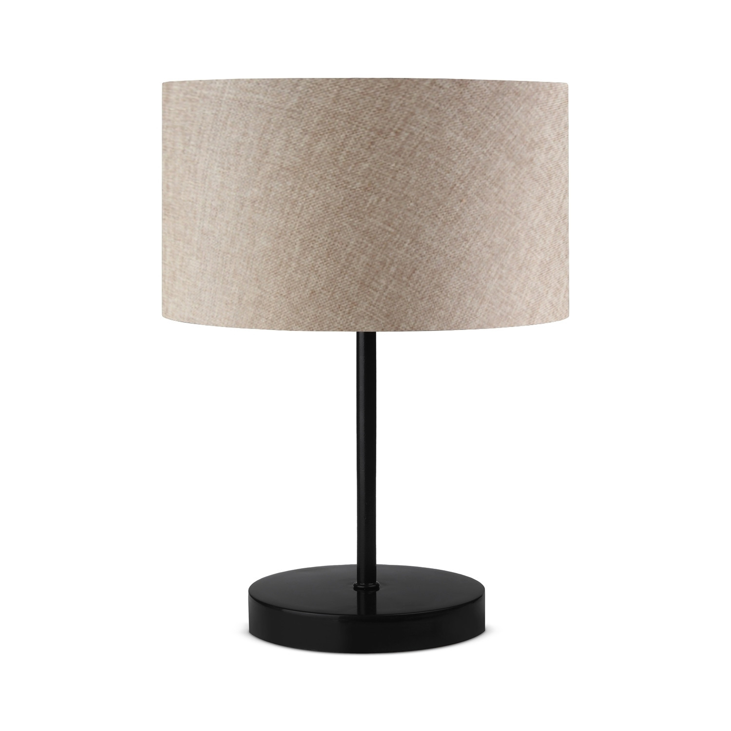 Lumi Ayd 2848 Bordlampe Beige Stof Sort Metal