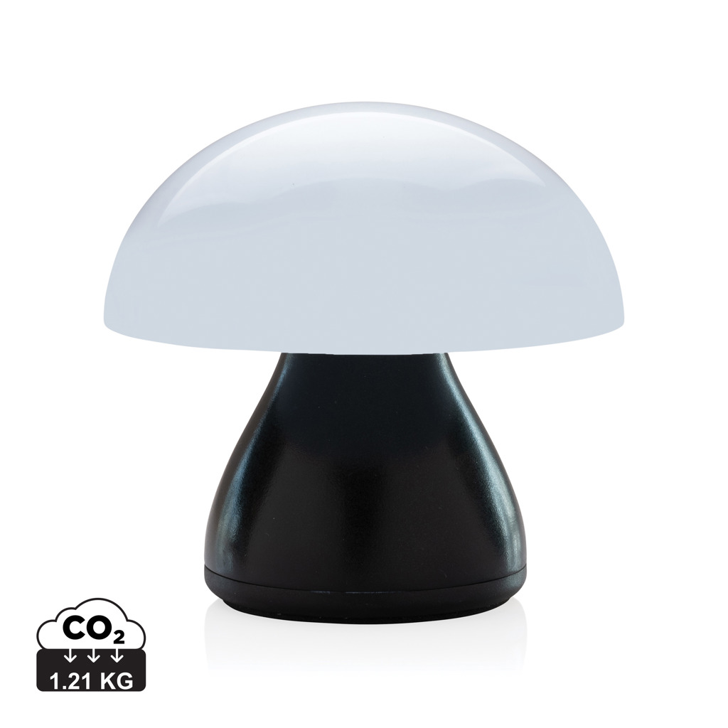 Luming Usb Opladelig Bordlampe Rcs Genanvendt Plastik Sort