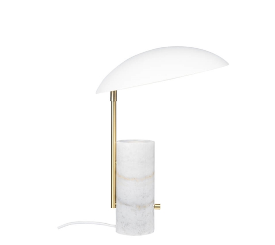Mademoiselles Bordlampe Hvid
