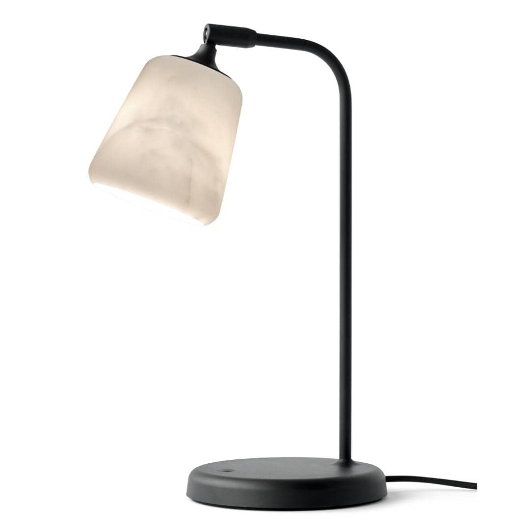 Material Bordlampe The Black Sheep Hvid Marmor New Works