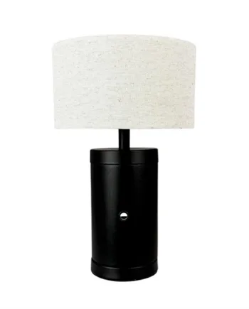Mellow Led Batterilampe Bordlampe Sort