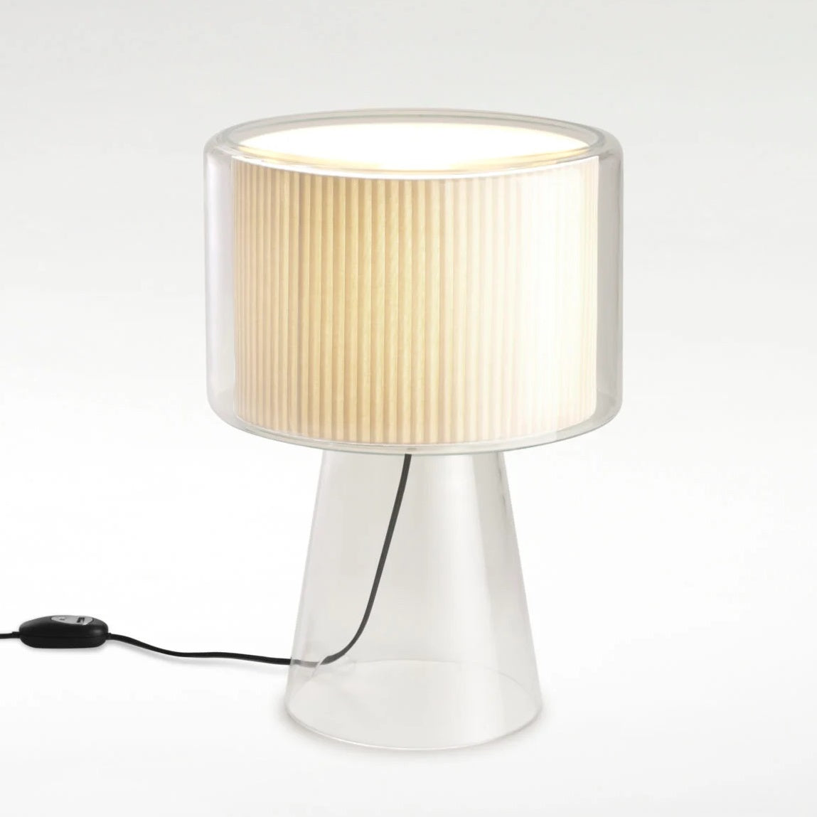 Mercer Bordlampe Fra Marset Stor Råhvid