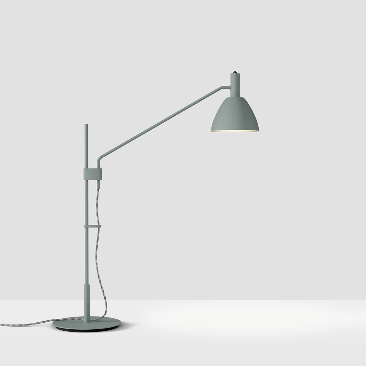 Mini Bauhaus Bordlampe Lumini Salvie Grøn