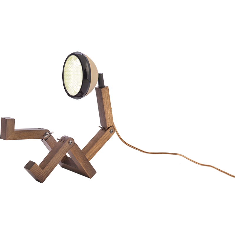 Mini Wattson Bordlampe Beige