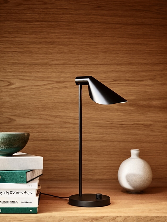Ms022 Bordlampe Sort Pvd