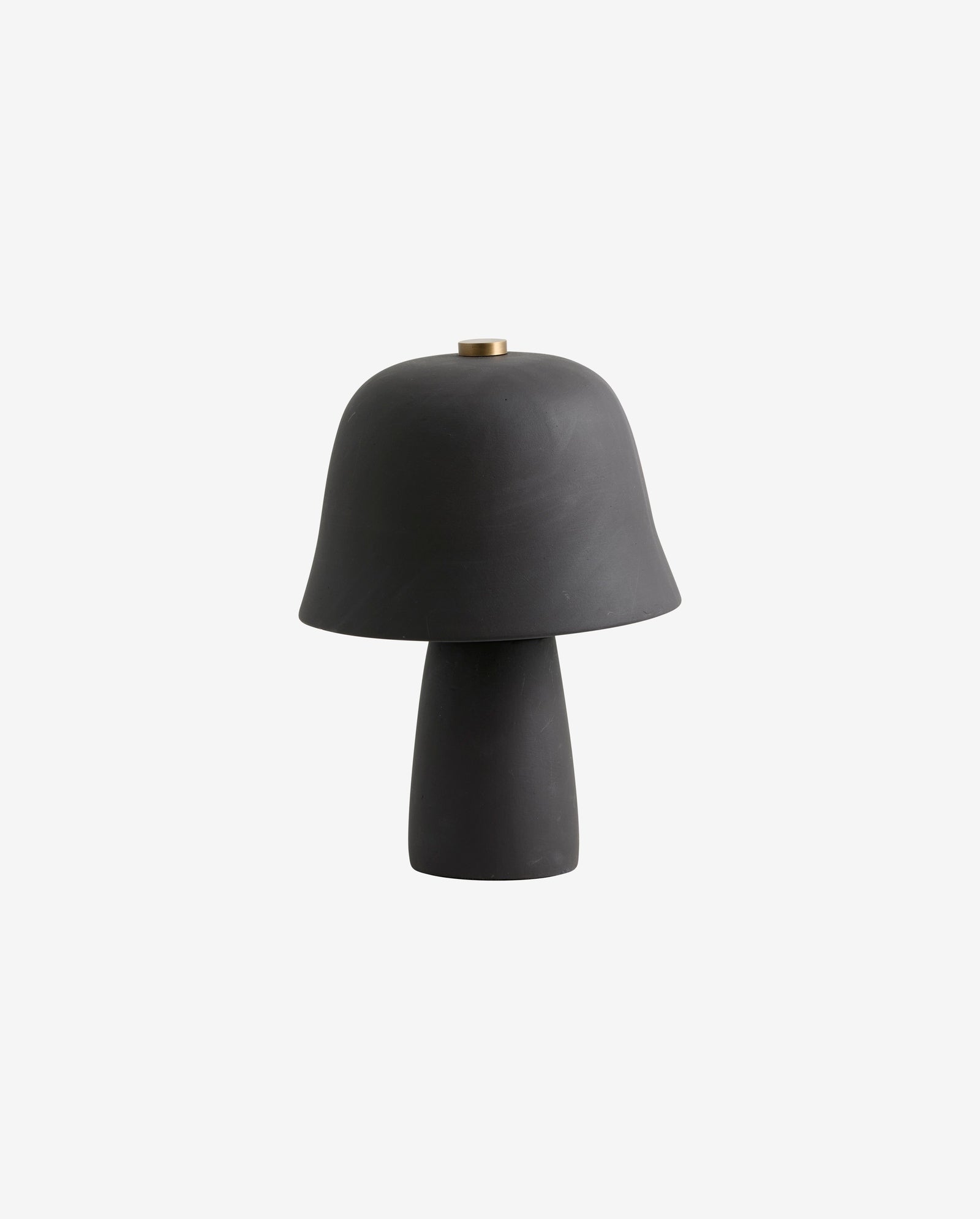 Nordal Umbra Bordlampe Terrakotta Sort ø19 H25