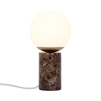Nordlux Lilly Marble Bordlampe Brun