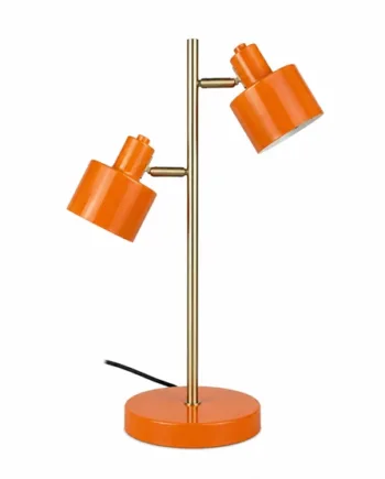 Ocean Bordlampe Skærme Orange Messing