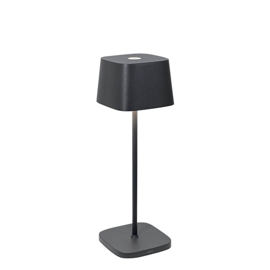 Ofelia Batterilampe Bordlampe Mørkegrå