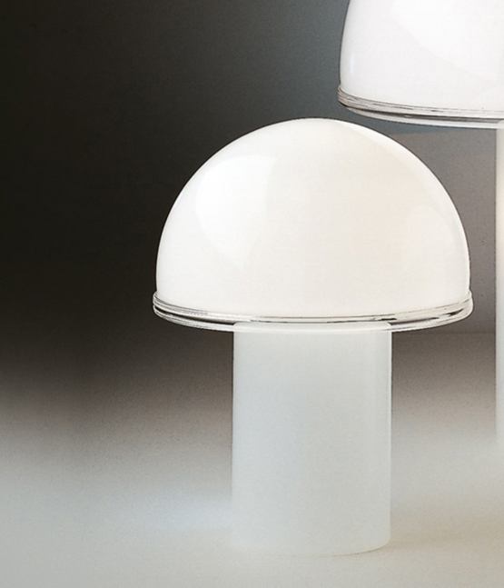 Onfale Piccolo Bordlampe Hvid