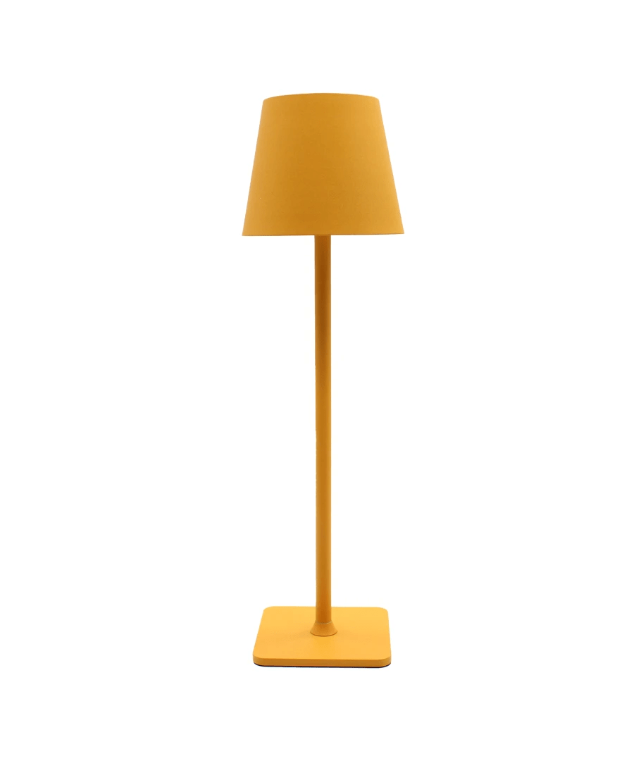 Opladelig Led Bordlampe Gul Touch Dæmpbar