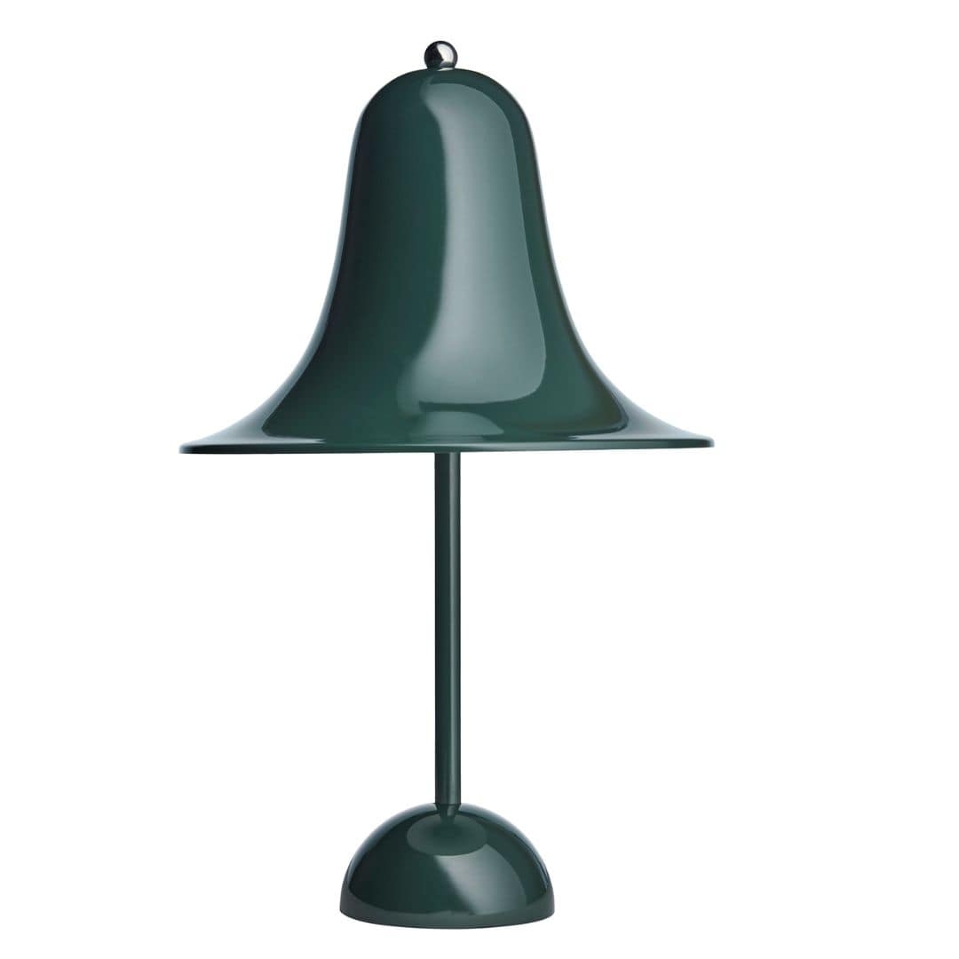 Pantop Bordlampe Dark Green Længe Lager Haves Verpan