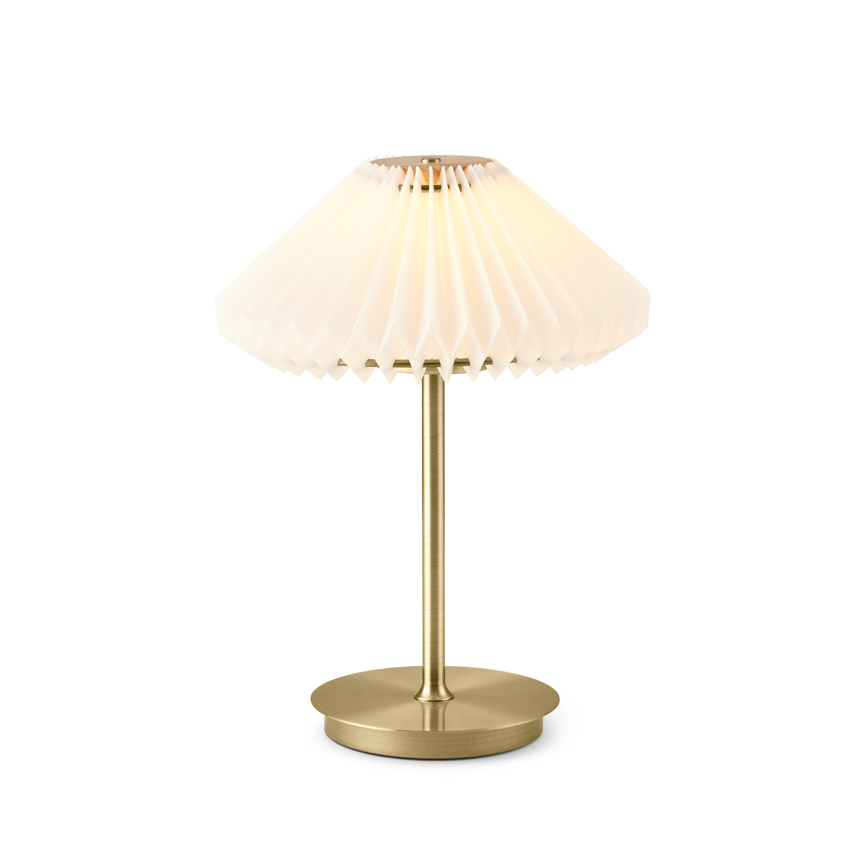 Paris Bordlampe Hvid Antik