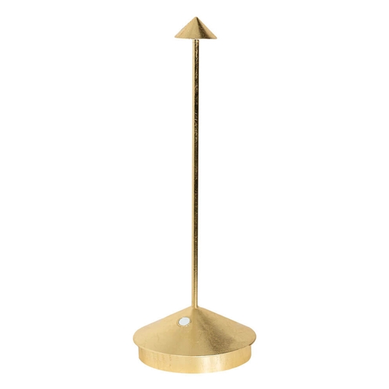 Pina Batterilampe Bordlampe Antik Guld