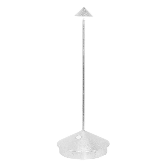 Pina Batterilampe Bordlampe Antik Sølv