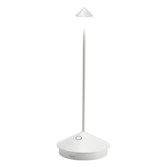 Pina Batterilampe Bordlampe Hvid